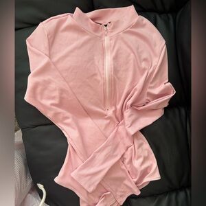Pink Zip-Up Jacket